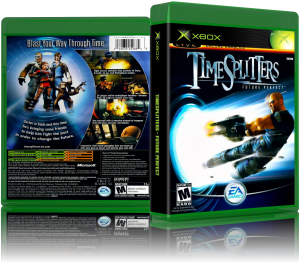 TimeSplitters - Future Perfect (USA)3D Boxes Back Front